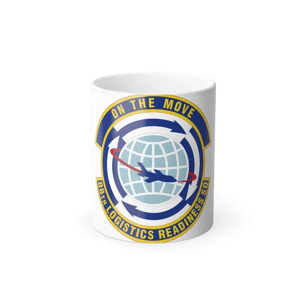 88 Logistics Readiness Squadron AFMC (U.S. Air Force) Color Changing Mug 11oz - Go Mug Yourself
