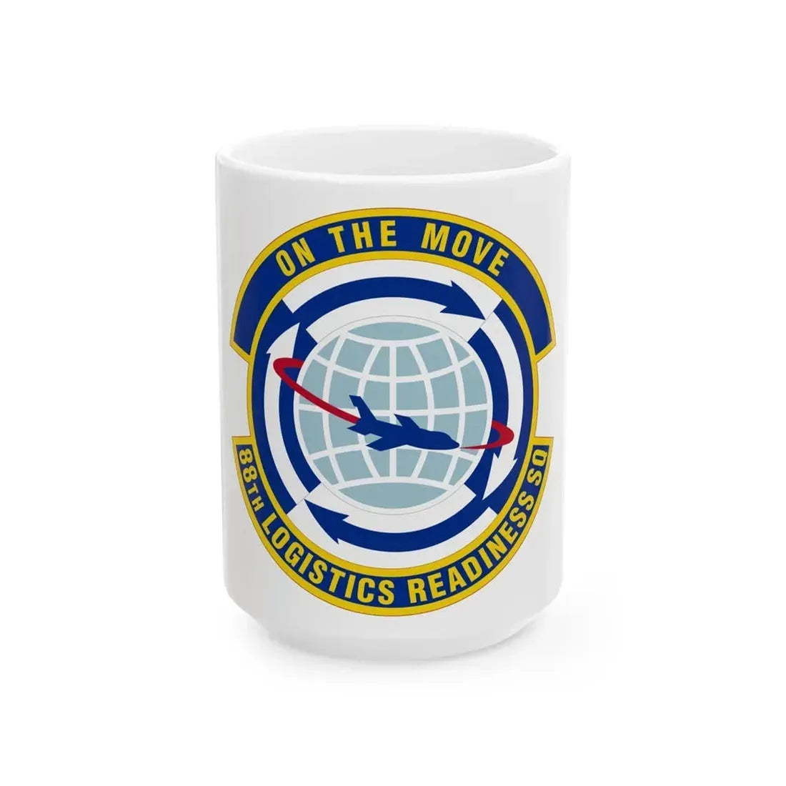 88 Logistics Readiness Squadron AFMC (U.S. Air Force) White Coffee Mug 15oz - Go Mug Yourself