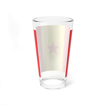Proposed PRC national flag 003 (China) Pint Glass 16oz