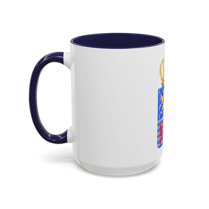 Lesser coat of arms of the Grand Dukes of Luxembourg prior to 2000 - Accent Coffee Mug