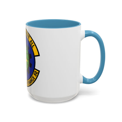 94 Aircraft Maintenance Squadron AFRC (U.S. Air Force) Accent Coffee Mug