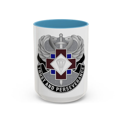 16 Hospital Center (U.S. Army) Accent Coffee Mug