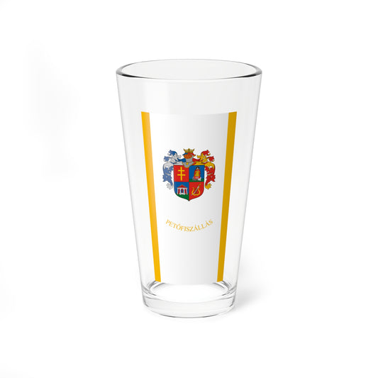 Flag of Petofiszallas (Hungary) Pint Glass 16oz