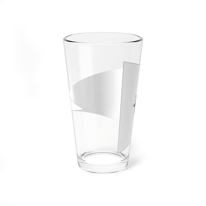Flag of Commander Japan Coast Guard-bordered (Japan) Pint Glass 16oz