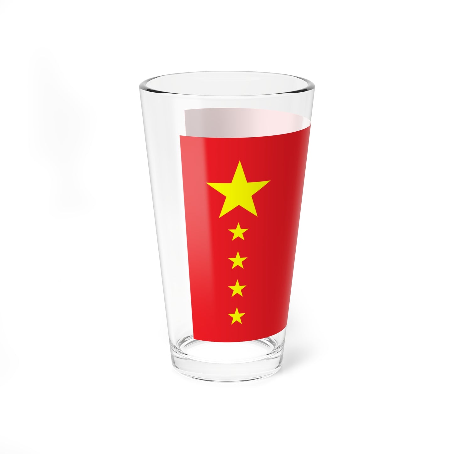 Proposal 4 for the PRC flag (China) Pint Glass 16oz