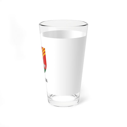 Flag of Mezofalva (Hungary) Pint Glass 16oz
