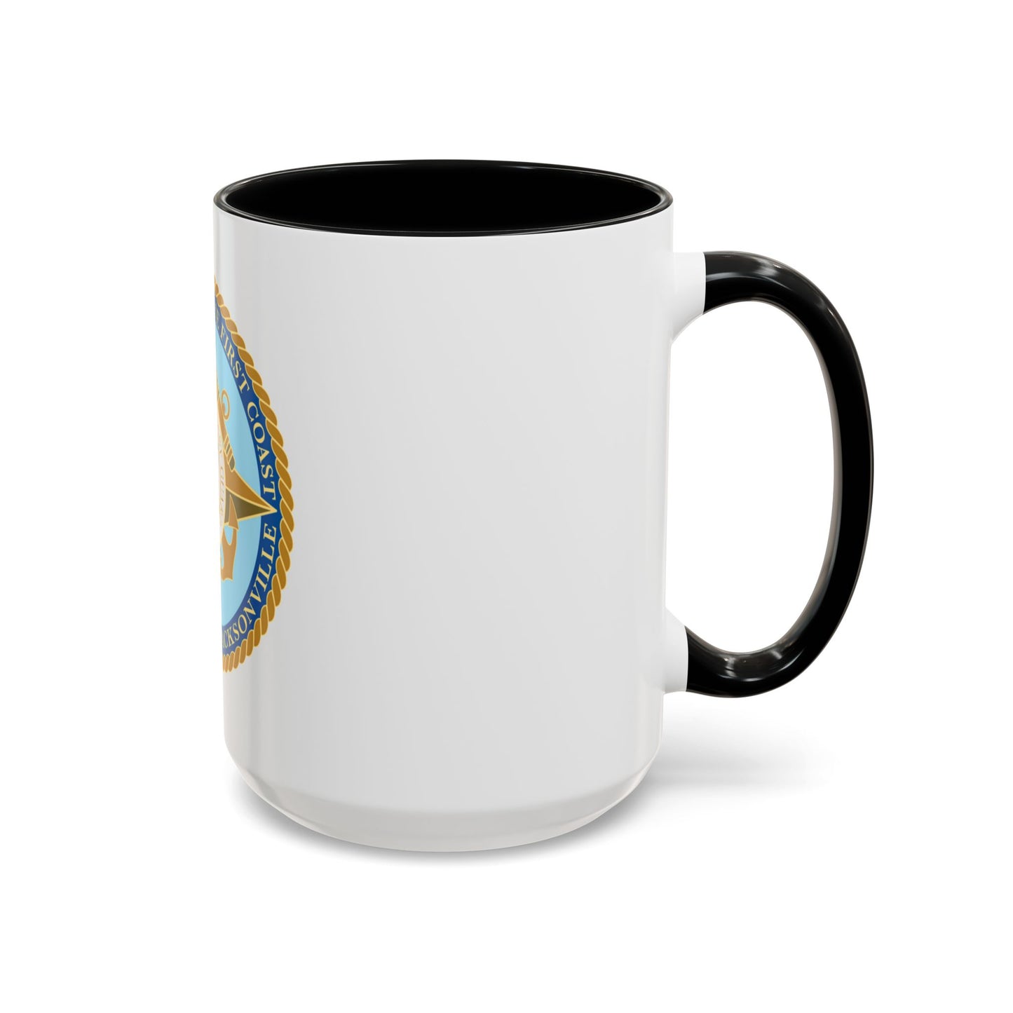 USCG Sector Jacksonville Guardians of the first coast (U.S. Coast Guard) Accent Coffee Mug
