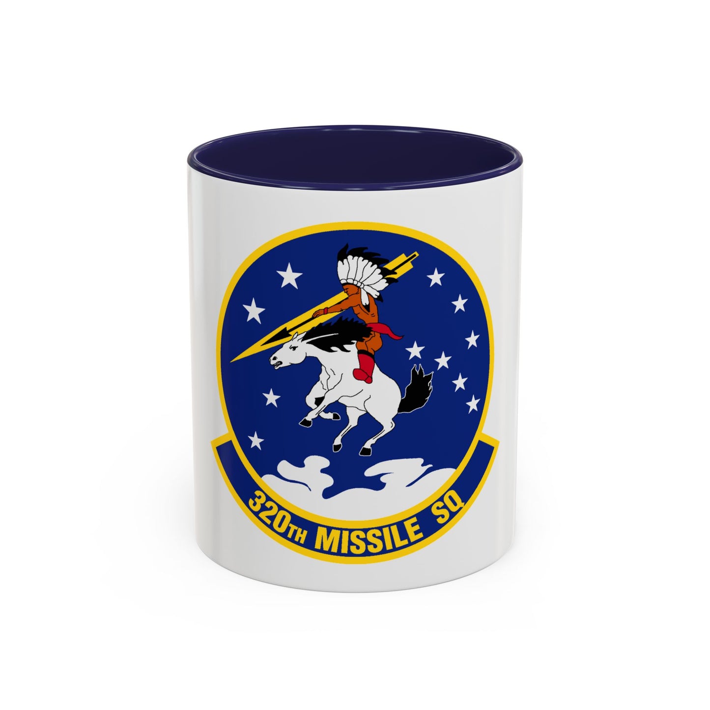 320 Missile Squadron AFGCS (U.S. Air Force) Accent Coffee Mug