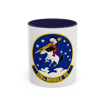 320 Missile Squadron AFGCS (U.S. Air Force) Accent Coffee Mug