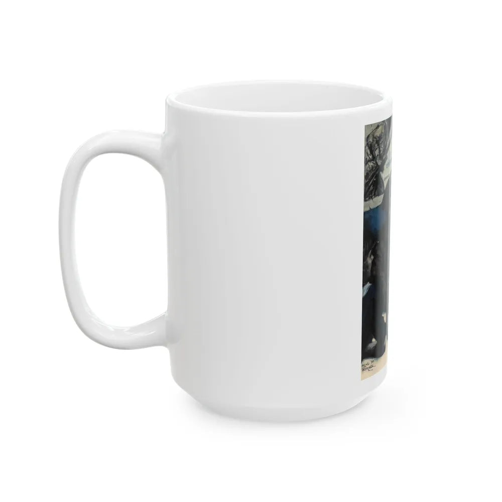 French Cafe, 1939 - White Coffee Mug-Go Mug Yourself