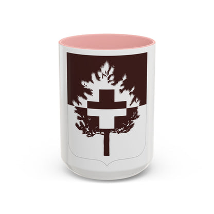 46 Medical Battalion 2 (U.S. Army) Accent Coffee Mug