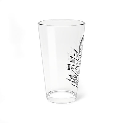 Pakistan Emblem 1947-1954 (Pakistan) (Coat of Arms) Pint Glass 16oz