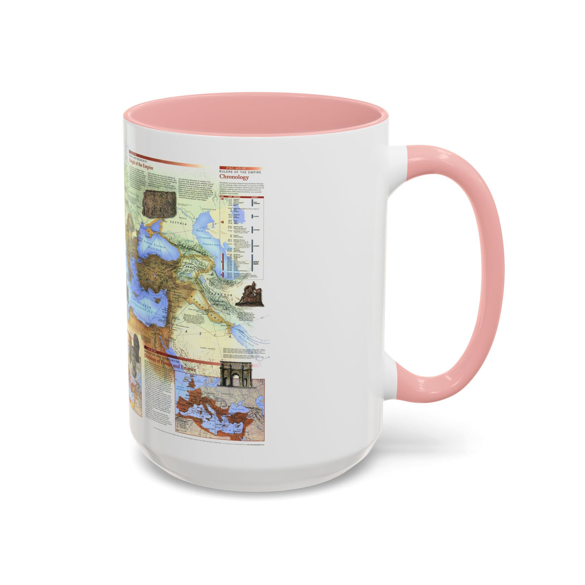 Roman Empire (1997) (Map) Accent Coffee Mug
