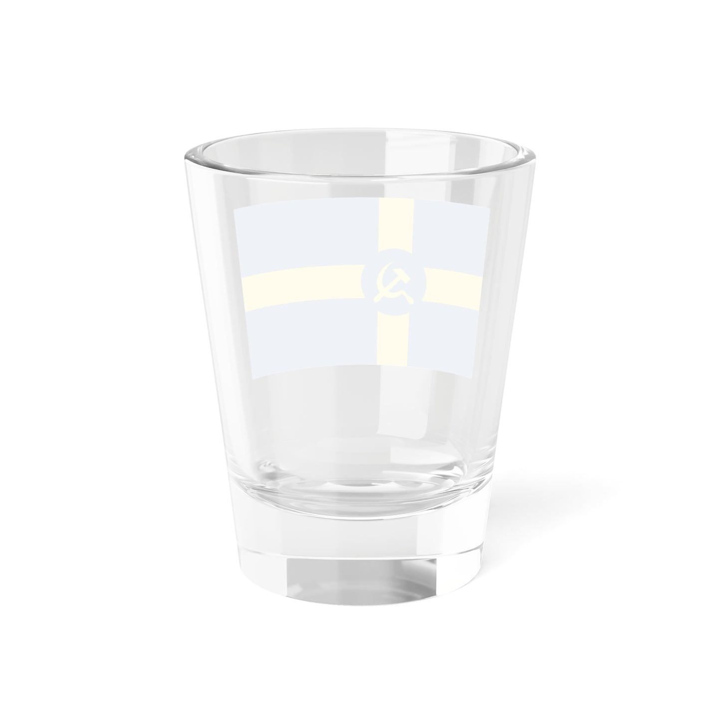 Flag of Folkhemmet (Sweden) Shot Glass 1.5oz