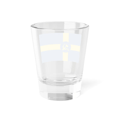 Flag of Folkhemmet (Sweden) Shot Glass 1.5oz