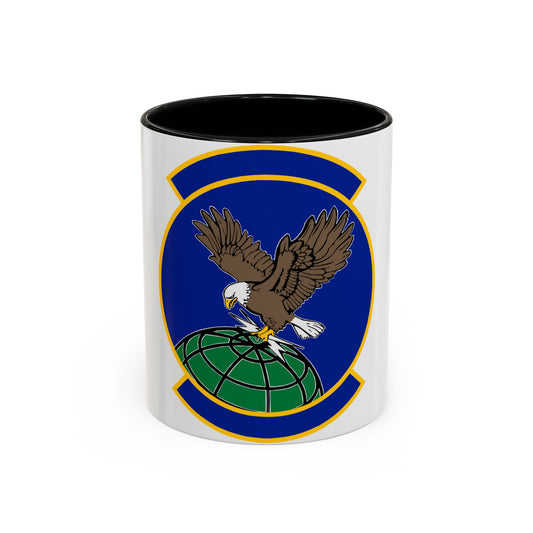 100 Aircraft Maintenance Squadron USAFE (U.S. Air Force) Accent Coffee Mug