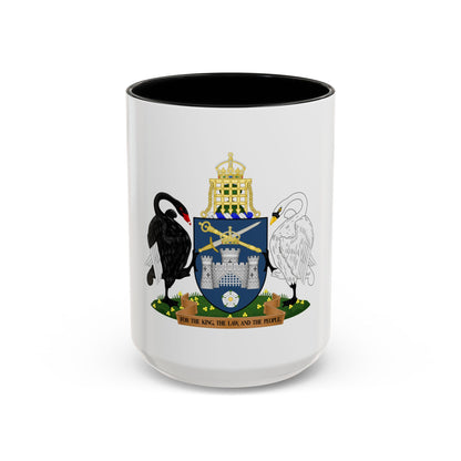 Coat of Arms of the Australian Capital Territory - Accent Coffee Mug