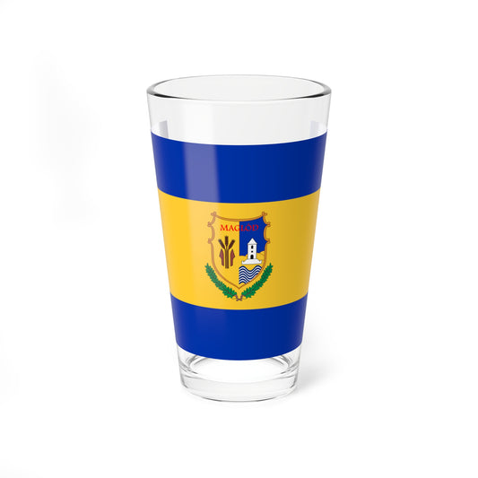 Flag of Maglod variant (Hungary) Pint Glass 16oz