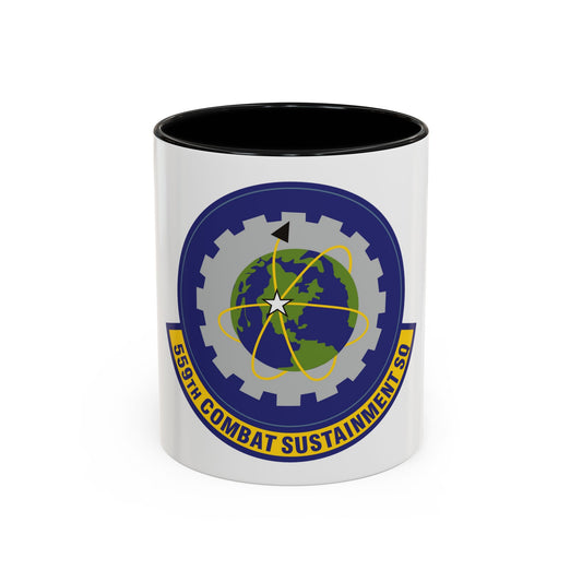 559th Combat Sustainment Squadron (U.S. Air Force) Accent Coffee Mug