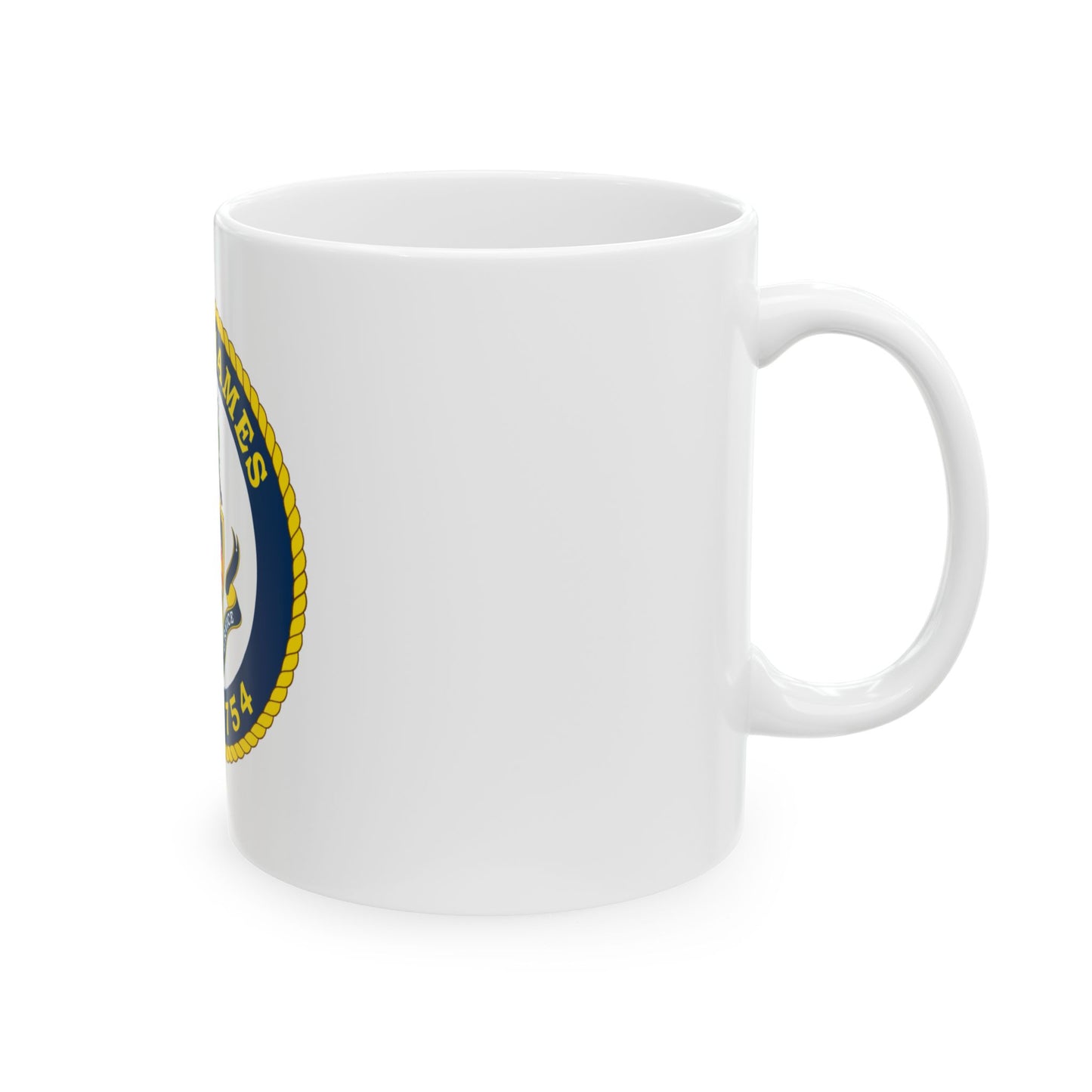 USCGC James WMSL 754 (U.S. Coast Guard) White Coffee Mug