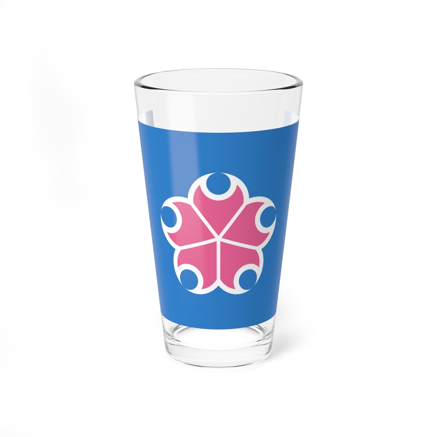 Flag of Motoyama Kochi (Japan) Pint Glass 16oz