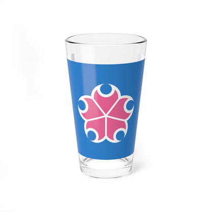 Flag of Motoyama Kochi (Japan) Pint Glass 16oz