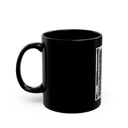 Untitled 003 (U.S. Civil War) Black Coffee Mug