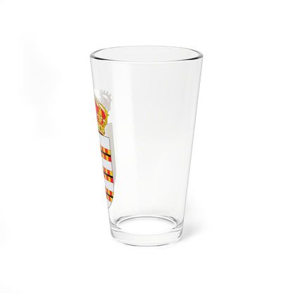 Escudo de Herrera del Duque (Spain) (Coat of Arms) Pint Glass 16oz