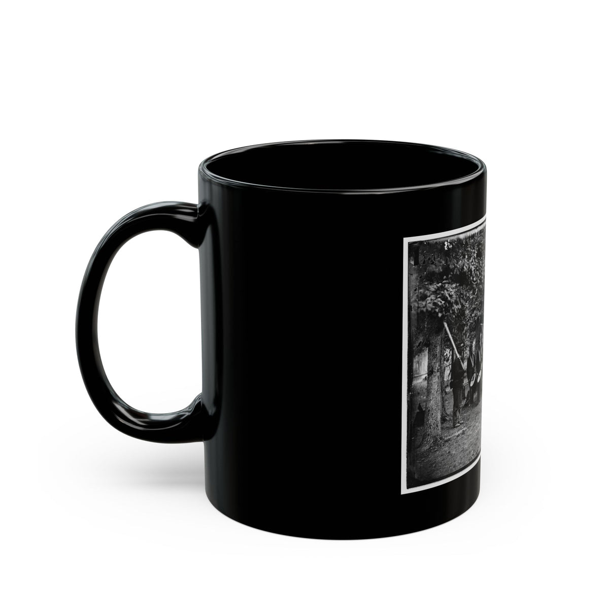 Bealeton, Va. Drum Corps, 93d New York Infantry (U.S. Civil War) Black Coffee Mug