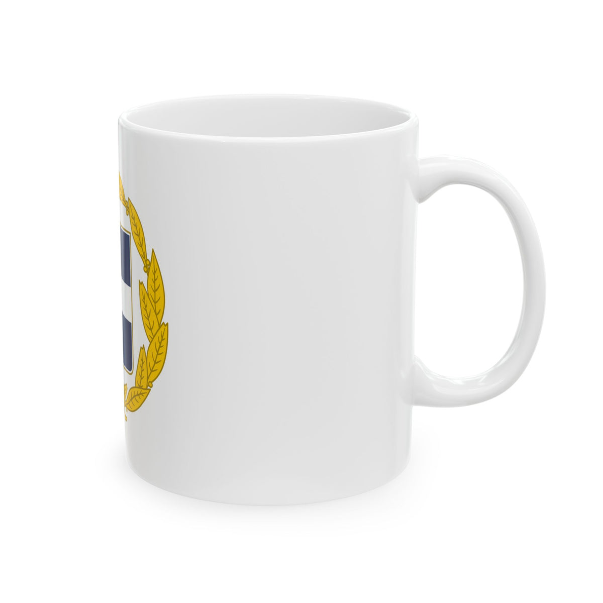 Coat of arms of Greece (military) - White Coffee Mug