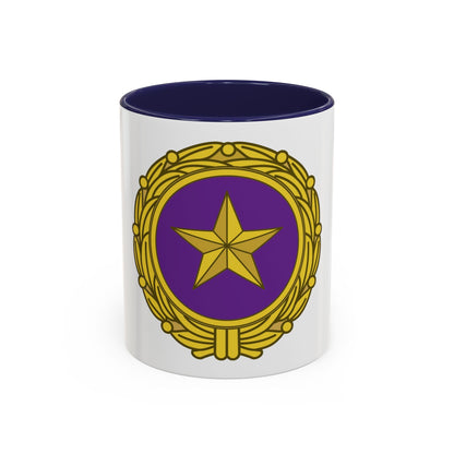 Gold Star Lapel (U.S. Army) Accent Coffee Mug