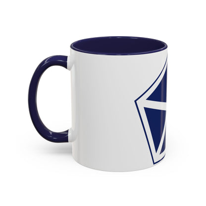 V Corps United States (U.S. Army) Accent Coffee Mug