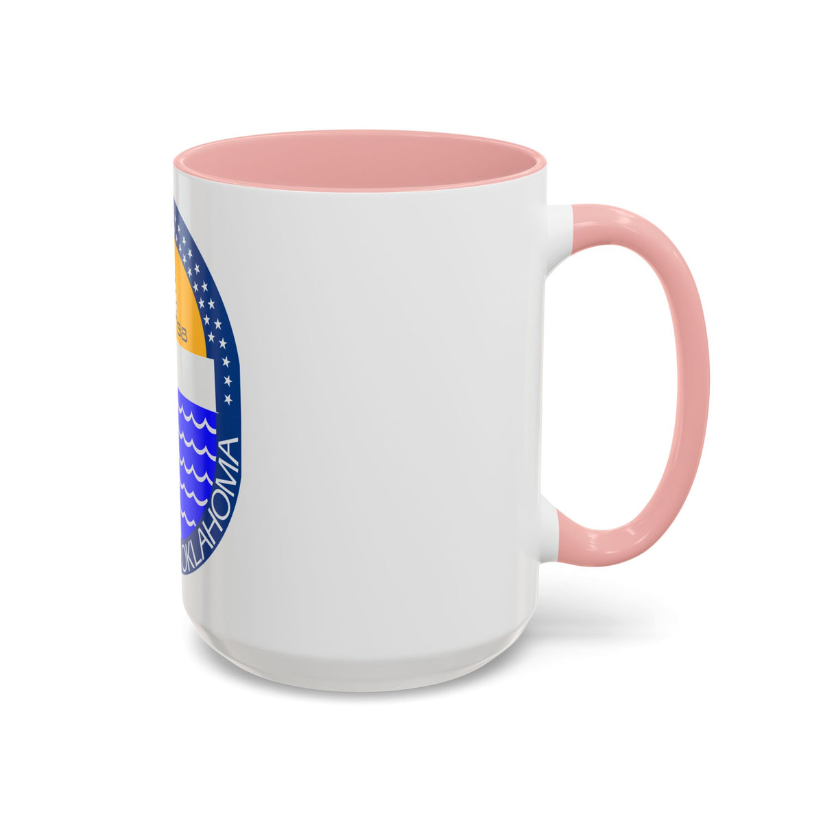 Seal of Tulsa Oklahoma - Accent Coffee Mug