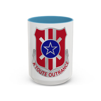 854 Engineer Battalion (U.S. Army) Accent Coffee Mug