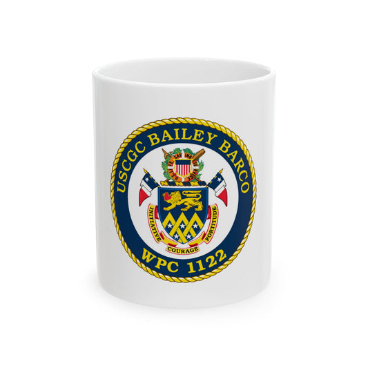 USCG Bailey Barco WPC 1122 (U.S. Coast Guard) White Coffee Mug