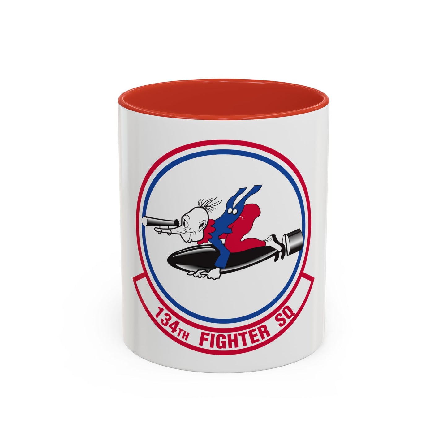 134 Fighter Squadron (U.S. Air Force) Accent Coffee Mug