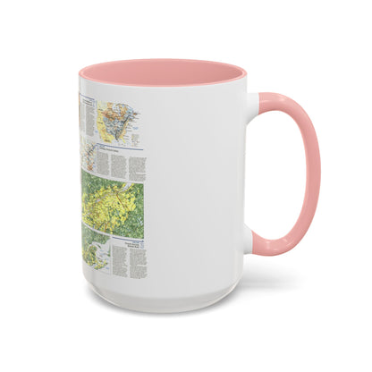 Canada - Quebec 2 (1991) (Map) Accent Coffee Mug