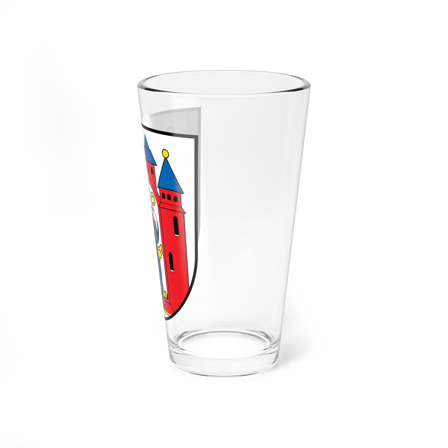 DEU Aschaffenburg COA (Germany) (Coat of Arms) Pint Glass 16oz