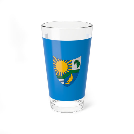 Flag of Balatonvilagos (Hungary) Pint Glass 16oz