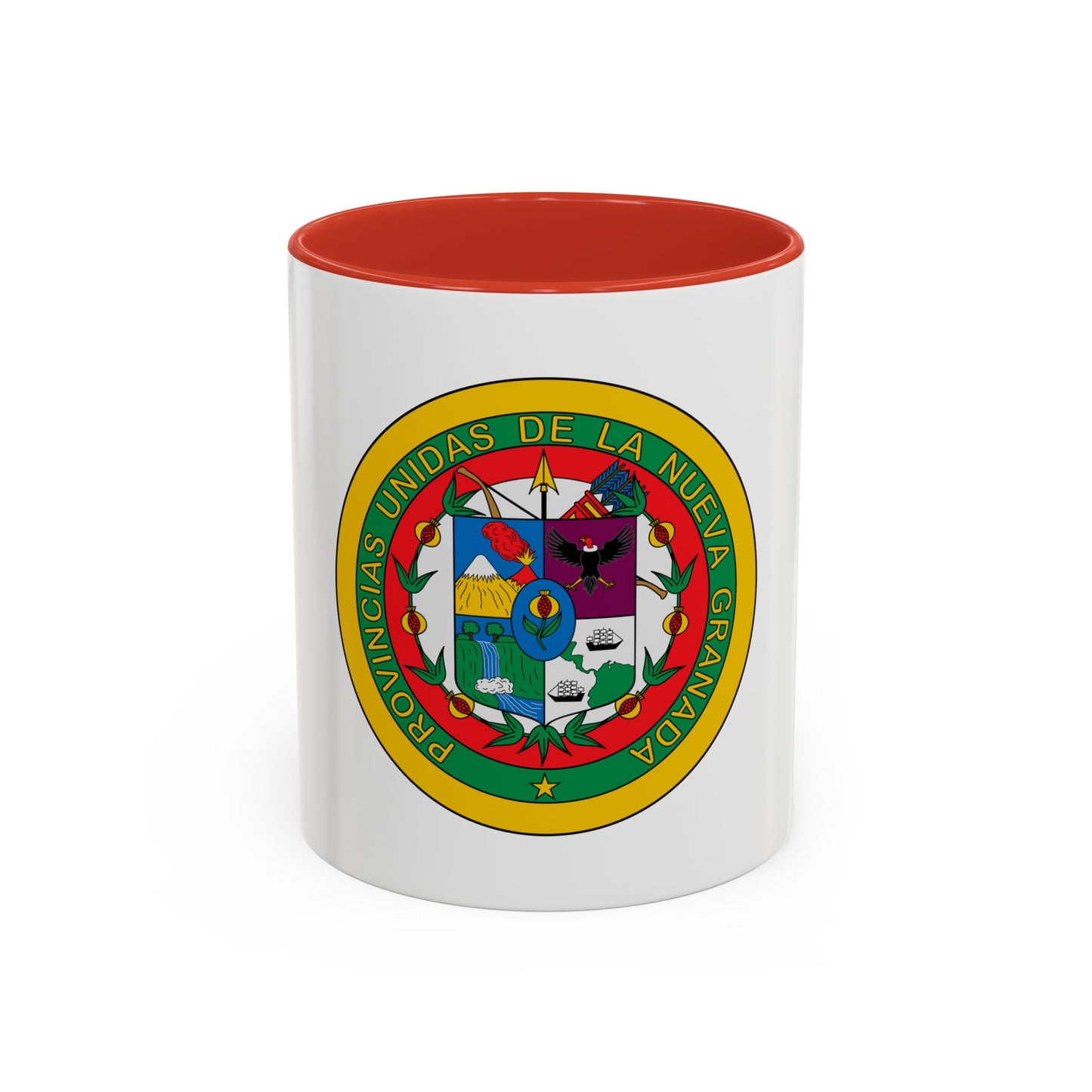 Coat of arms of United Provinces of New Granada 2 - Accent Coffee Mug