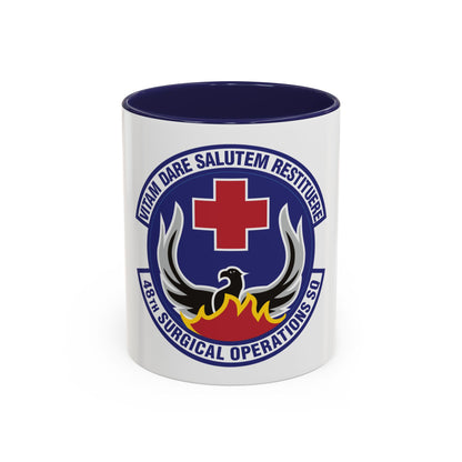 48th Surgical Operations Squadron (U.S. Air Force) Accent Coffee Mug