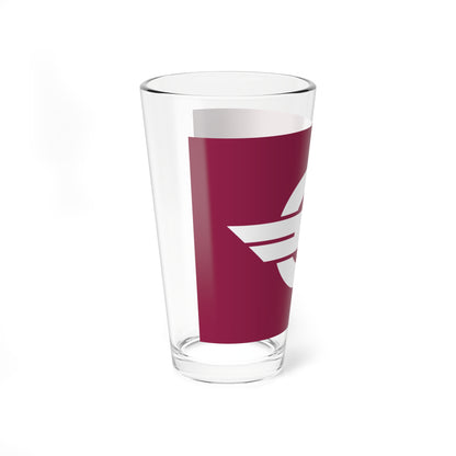 Flag of Kofu Tottori (Japan) Pint Glass 16oz