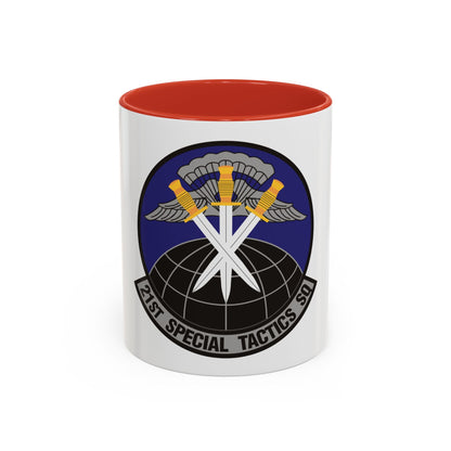 21 Special Tactics Squadron AFSOC (U.S. Air Force) Accent Coffee Mug