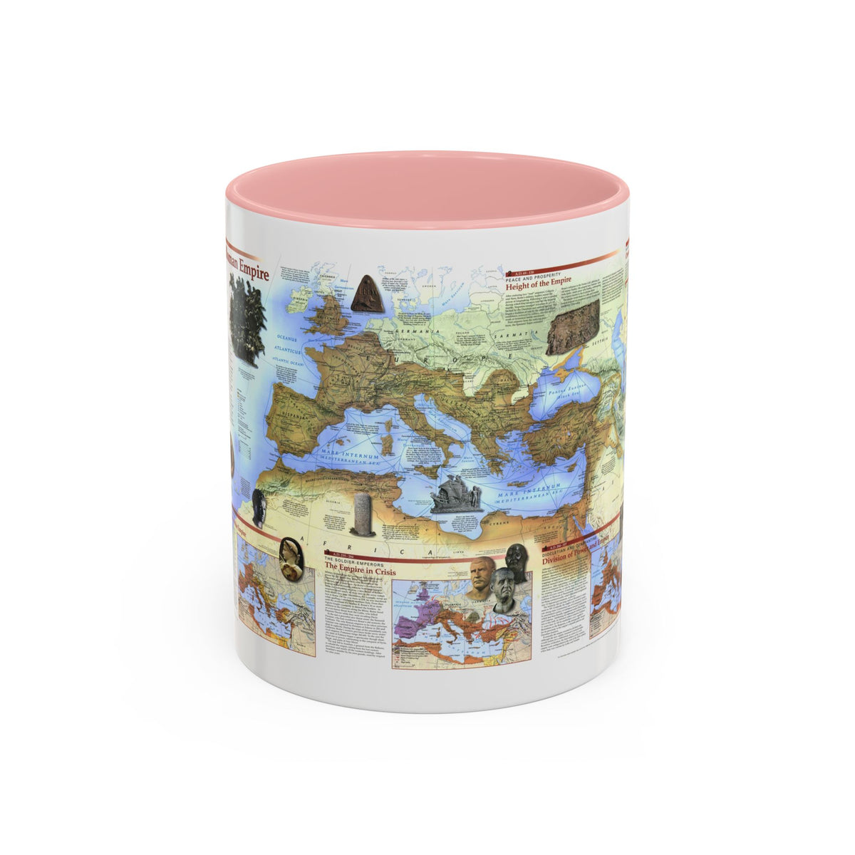 Roman Empire (1997) (Map) Accent Coffee Mug
