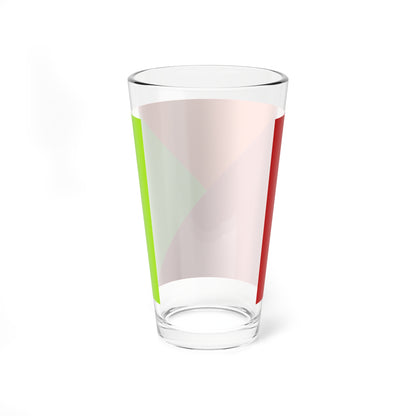 Flag of Fuuka (Japan) Pint Glass 16oz