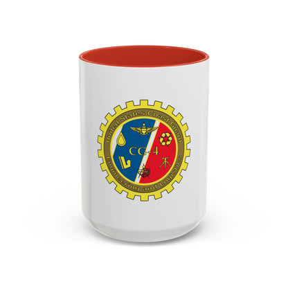 USCG COMDT CG 4 (U.S. Coast Guard) Accent Coffee Mug