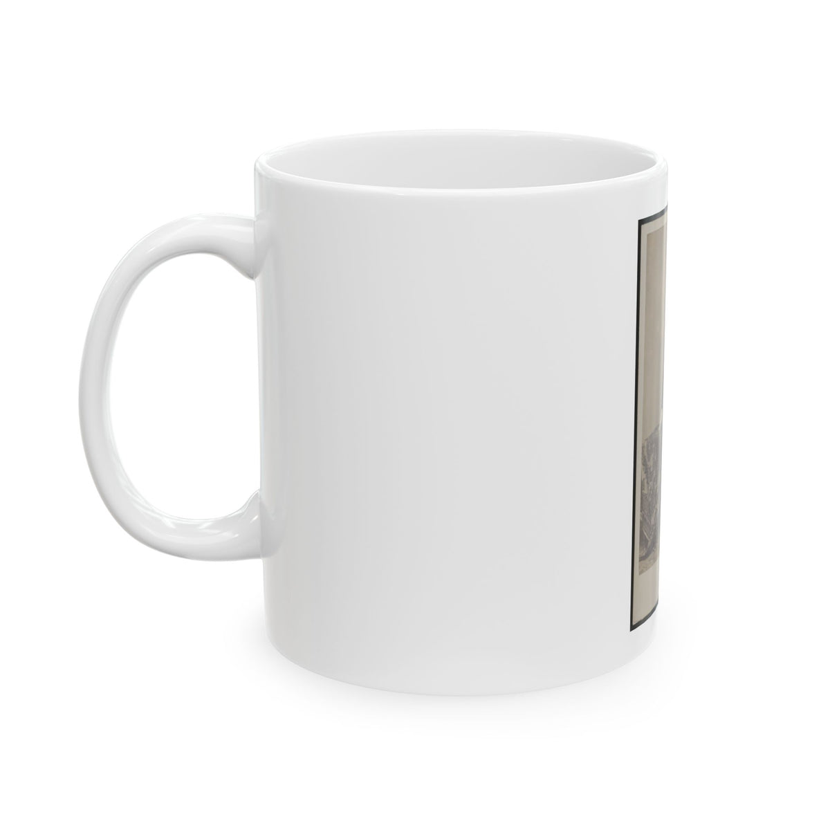 Unidentified Man 001 (U.S. Civil War) White Coffee Mug