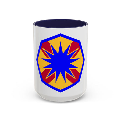 13th Sustainment Command Expeditionary (U.S. Army) Accent Coffee Mug