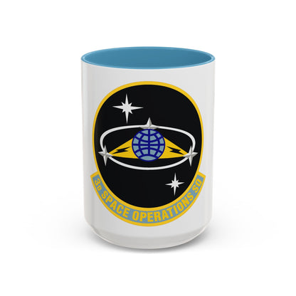3d Space Operations Squadron (U.S. Air Force) Accent Coffee Mug