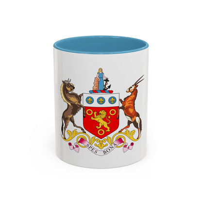 Coat of arms of the Cape Colony 1876-1994 - Accent Coffee Mug